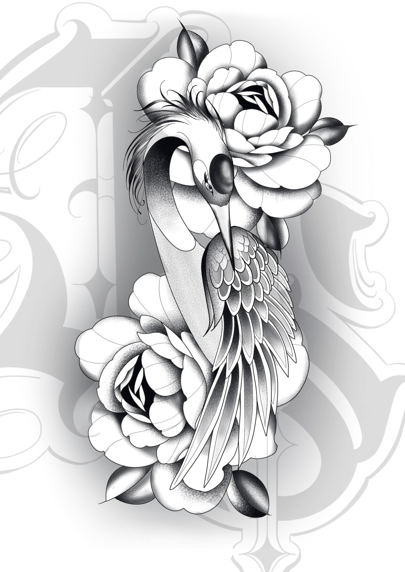 feathers and Flowers